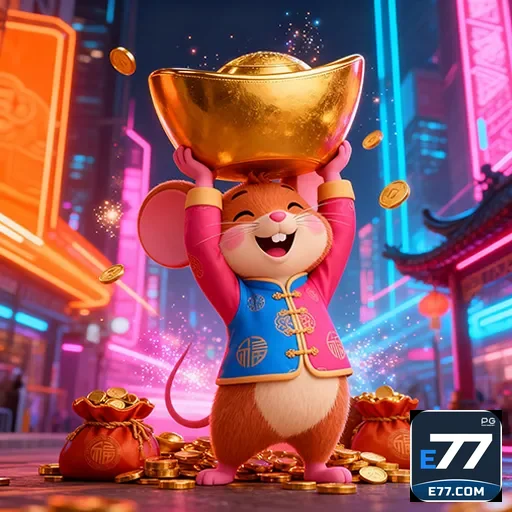 Cenário vibrante de apostas em eventos esportivos na plataforma e77, transmitindo confiança e emoção. - e77