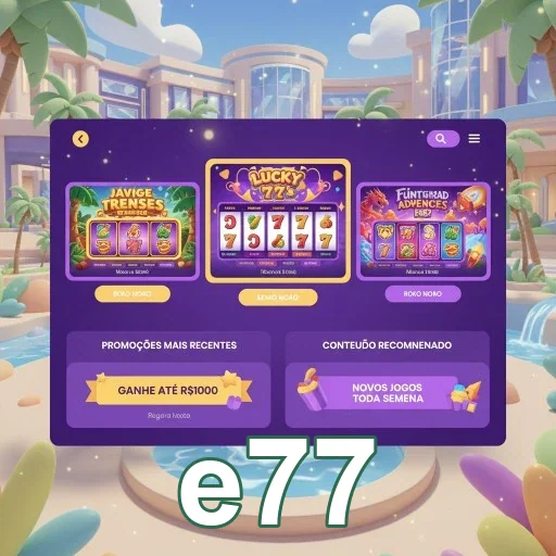 Celular com app e77 para usar em qualquer lugar