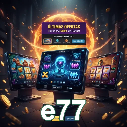 Tela de cassino com navegação pronta para mobile