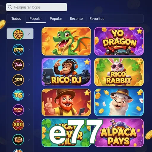 Celular com Pix, depósito e saque na e77