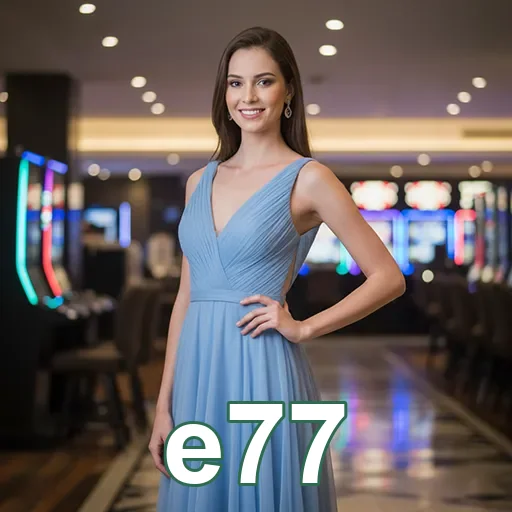 Tela da plataforma e77 no celular com login rápido