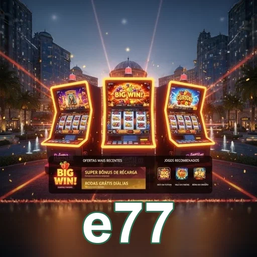 Tela do app e77 com regras claras de promoções