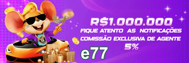 Usuário no app e77 com suporte e segurança